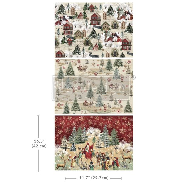 Whimsical Woodland - A3 Decoupage Paper Pack