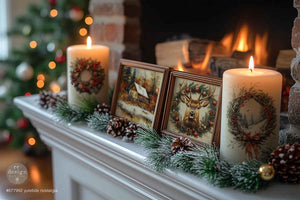 Yuletide Nostalgia - Middy Transfer - Medium Transfer