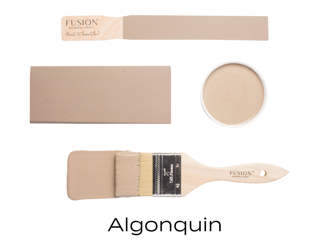 Algonquin Fusion paint flat lay