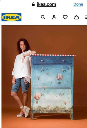 Balloons Mint Decoupage Paper additional product image 9