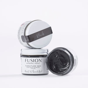 Black Furniture Wax 200g | Fusion Mineral Paint