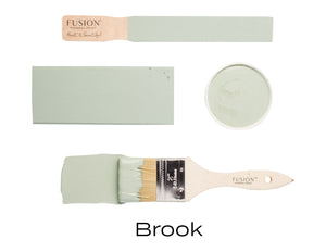 Brook Fusion paint flat lay