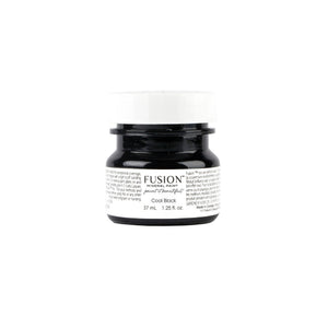 Coal Black 37 mL Tester | Fusion Mineral Paint