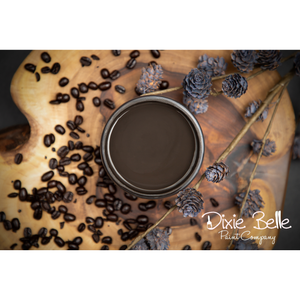 Coffee Bean Dixie Belle Chalk Mineral Paint styled furniture inspiration