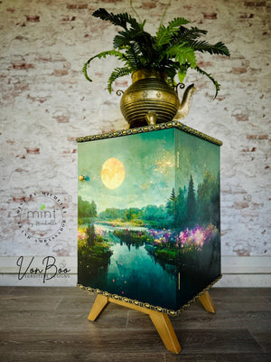 Moon River - Mint Decoupage Paper additional product image 3