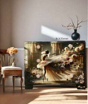 Ballet in Bloom - Mint Decoupage Paper additional product image 6