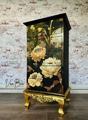 Autumn Blossoms - Mint Decoupage Paper additional product image 3