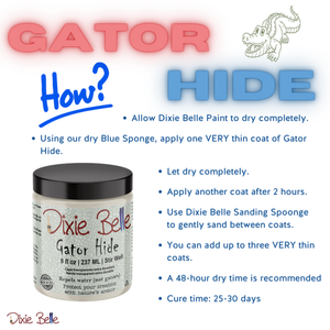 How to use Dixie Belle Gator Hide