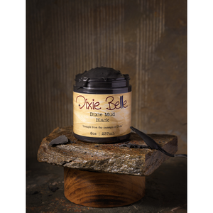 Dixie Belle Mud Black open jar