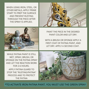 How to use Dixie Belle Patina Paint and Patina Spray