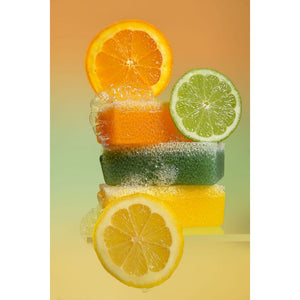 Dixie Belle Scrubby Soap citrus collection styled