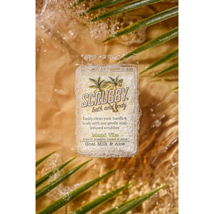 Dixie Belle Scrubby Soap Island Vibe with Goat Milk