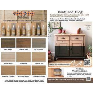 Dixie Belle VooDoo Gel Stain Temptress color reference