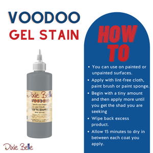 How to use Dixie Belle VooDoo Gel Stain