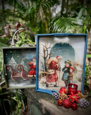 Santa Claus - Mint Decoupage Paper additional product image 5