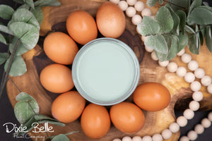Vintage Duck Egg Dixie Belle Chalk Mineral Paint styled color inspiration