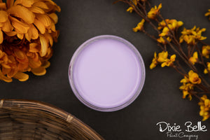 Lucky Lavender Dixie Belle Chalk Mineral Paint styled furniture inspiration