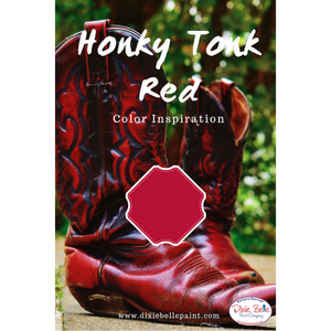 Honky Tonk Red Dixie Belle Chalk Mineral Paint color inspiration