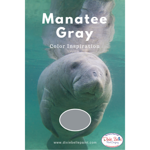 Manatee Gray Dixie Belle Chalk Mineral Paint color inspiration