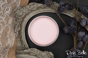 Soft Pink Dixie Belle Chalk Mineral Paint styled furniture inspiration