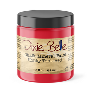 Honky Tonk Red Dixie Belle Chalk Mineral Paint 8 oz
