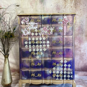 Dreamy Florals Small Transfer | Floral Furniture Transfer