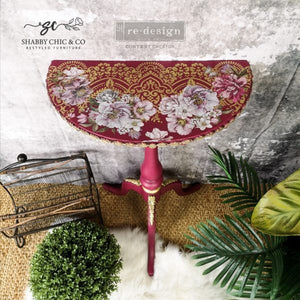 Dreamy Florals Small Transfer | Floral Furniture Transfer
