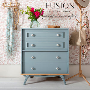 Paisley Blue Fusion Mineral Paint - Matte Furniture & Cabinet Matte Finish - Pint Size