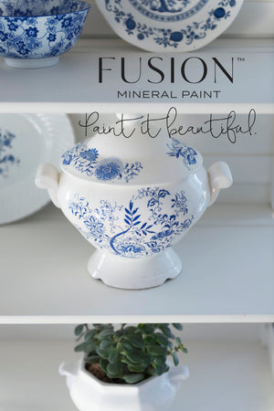 Raw Silk Fusion Mineral Paint - Matte Furniture & Cabinet Paint - Pint Size