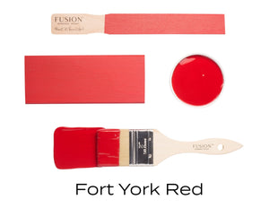 Fort York Red Fusion Mineral Paint - Matte Furniture and Cabinet Paint - Pint Size