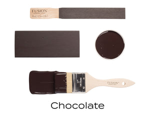 Chocolate Fusion Mineral Paint - Matte Furniture & Cabinet Paint - Pint Size
