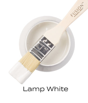 Lamp White Fusion Mineral Paint - Matte Finish Furniture & Cabinet Paint - Pint Size