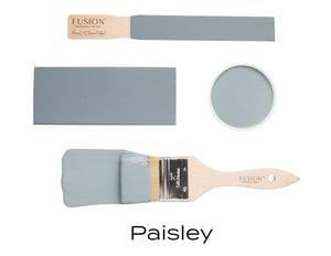 Paisley Blue Fusion Mineral Paint - Matte Furniture & Cabinet Matte Finish - Pint Size