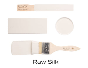 Raw Silk Fusion Mineral Paint - Matte Furniture & Cabinet Paint - Pint Size