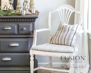 Raw Silk Fusion Mineral Paint - Matte Furniture & Cabinet Paint - Pint Size