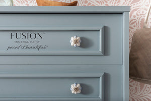 Paisley Blue Fusion Mineral Paint - Matte Furniture & Cabinet Matte Finish - Pint Size