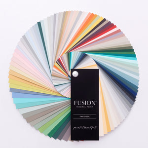 Cast Iron Fusion Mineral Paint - Matte Furniture & Cabinet Paint - Pint Size