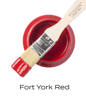 Fort York Red Fusion Mineral Paint - Matte Furniture and Cabinet Paint - Pint Size