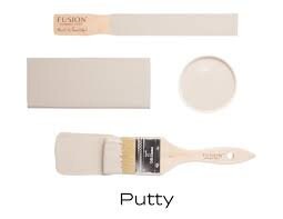 Putty Fusion Mineral Paint - Matte Furniture & Cabinet Paint - Pint Size
