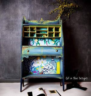 Ginger Jars Furniture Decoupage Paper - MINT by Michelle Decoupage