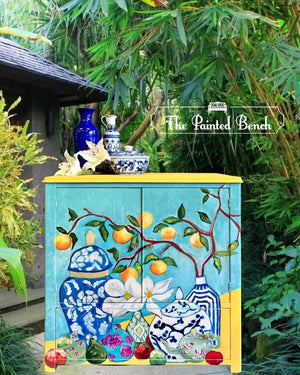 Ginger Jars Furniture Decoupage Paper - MINT by Michelle Decoupage