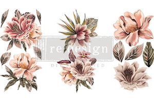 Exotica Small Transfer | Exotic Floral Furniture Transfer