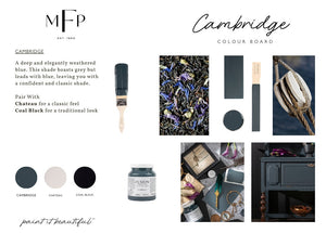 Cambridge Fusion Mineral Paint - Matte Furniture & Cabinet Paint - Pint Size