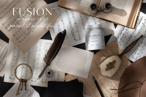 Parchment Fusion Mineral Paint - Matte Furniture & Cabinet Paint - Pint Size