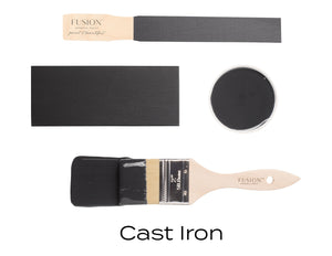 Cast Iron Fusion Mineral Paint - Matte Furniture & Cabinet Paint - Pint Size