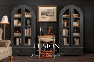 Cast Iron Fusion Mineral Paint - Matte Furniture & Cabinet Paint - Pint Size