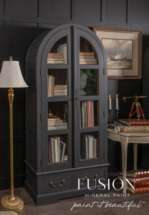 Cast Iron Fusion Mineral Paint - Matte Furniture & Cabinet Paint - Pint Size