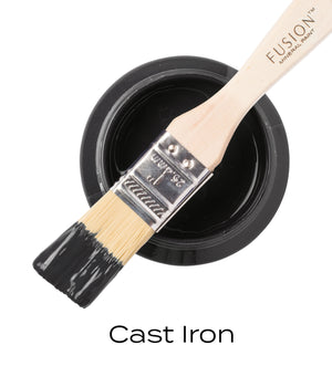 Cast Iron Fusion Mineral Paint - Matte Furniture & Cabinet Paint - Pint Size