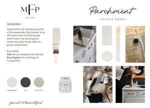 Parchment Fusion Mineral Paint - Matte Furniture & Cabinet Paint - Pint Size