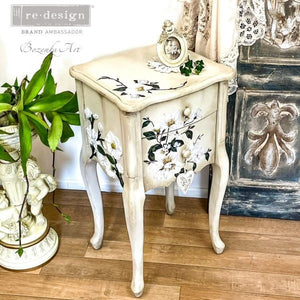 White Magnolia Small Transfer | Magnolia Furniture Transfer